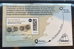 Federal Republic Block 93 Tag Der Briefmarke: America’s First Mint Never Hinged