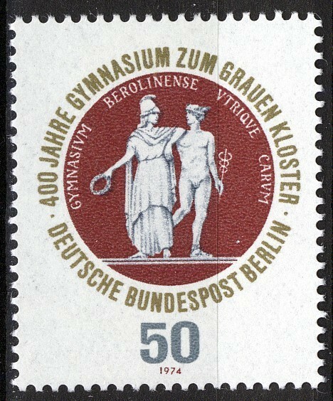 Berlin 1974, 400 years High school VF MNH, Mi 472