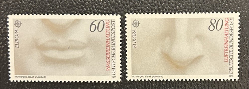 Germany: 1986. Complete set of 2. SC # 1457-1458 MNH. ID #09-01131