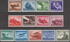 EDSROOM-20033 Germany B257-B269 MNH 1944 Complete Military Vehicles CV$16.50