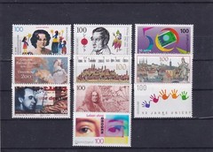 Bundesrepublik MNH ** single issues from 1996