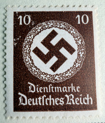 Germany 12 Stamps 4 wi/RARE CXL 1942 Scott Catalog O92-O103 „Official“-Complete