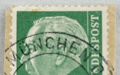 GERMANY ~ Deutrche/Bundespost ~ 10 Saufend ~ Cancelled/Posted ~ c.1954 ~ B307