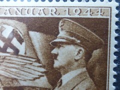 Nazi Germany WW2 1944 Stamp 11th Year of Power Third Reich Reichspfennig Rare