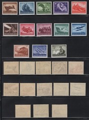 Germany 1944 Semi Postals #B257-B269 Never Hinged – Hero Memorial