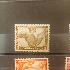 Germany Stamps Scott B49 To B57 MH Complete Wagner Opera Rare VF Set SCV $429.