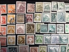 Germany WWII Czechoslovakia Bohemia and Moravia Lot of 109 stamps MH & Used