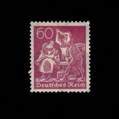 Germany, Scott 168, Iron Workers, 1921-1922, MH, 109260