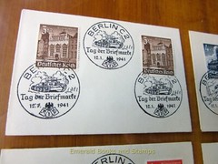 EBS Germany 1940 Buildings – Bauwerke Michel 751-759 Sonderstempel KRIEG 544