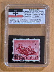 WW2 WWII Third Reich Nazi Germany Military War heroes battle Stamps complete set