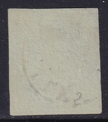 Hannover (Germany) 1851 fine used Coat of Arms issue 1 Gr on green paper
