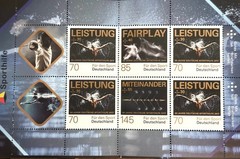 GERMANY 2017 STAMP SET GERMAN SPORTS AID MH 106 MINT MiNo. 3307-3309!!
