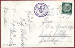 German WW2 Third Reich Artist Postcard Oktoberfest Gruß vom München 1934