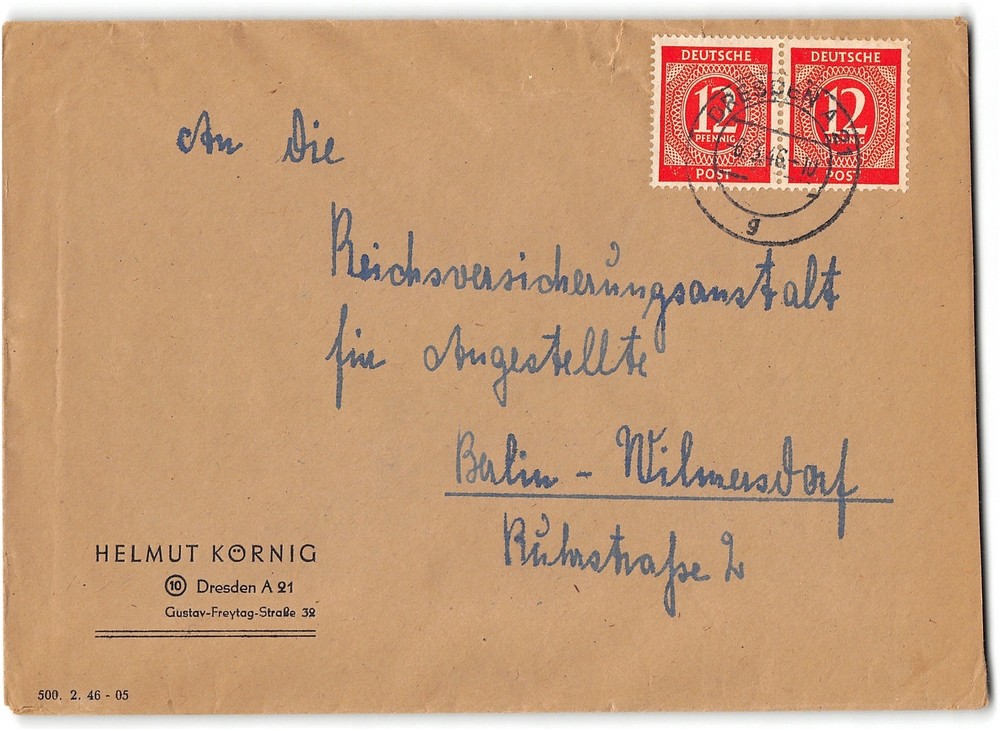 Dresden, 1946, to Berlin