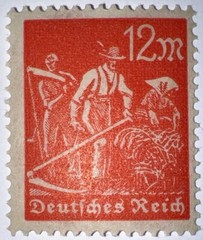Travelstamps:1922 Germany Deutsch Reich Stamps MNH 12 Mark MNH Mi 240