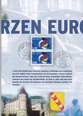 Germany 1997 SAAR-LOR-LUX Erinnerungsblatt FDC VGC
