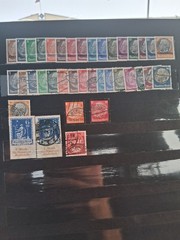 pre, during and post ww2 german stamps