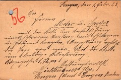 GERMANY 1923 INFLATION UPRATED STATIONERY POSTCARD MULT FRANKED ADDR & POSTMARK