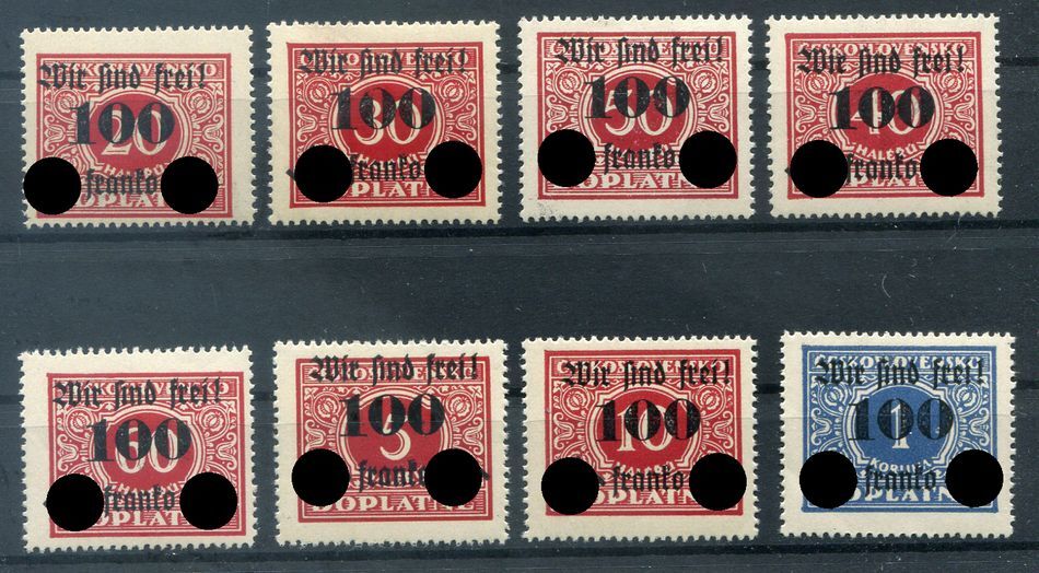 Sudetenland RUMBURG 36/43 Luxury ** MNH Post Fresh 500EUR (BA3057)