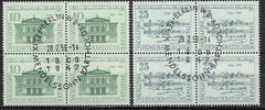 Germany Stamp Blocks 1959 SC# 421, 422 Berlin Cancel MNH