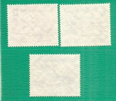 Germany Reich 1939 year , used stamps Mi # 695-697 cars OVPT
