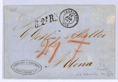 BELGIUM Cover Charleroi DENMARK PO *HAMBURG* Transit Altona WO94