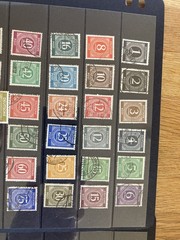 Germany 1947 Leipzig Messe + Numeral stamp set used, direct from estate cat £161