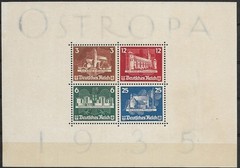 German Reich MiNr Block 3 Unused * Checked Schlegel BPP