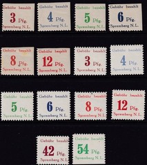 Lot Stamp Germany Mi 1-14 Set 1946 Lok Spremberg MNH