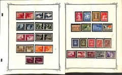 Croatia Specialized Stamp Collection on 40 Scott Pages, Blocks & Unlisted WWII