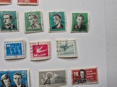 GERMANY (DDR) stamps Lot of 27 1958-1962 All Different