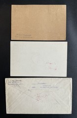 GERMANY 1931 456-458 SET each single franking ZEPPELIN ITEM POLAR TRIP (H6941