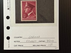 Germany B201-205, 209-211, 237-240,298-301 MH 2024 Scott Catalogue Value $ 15.35