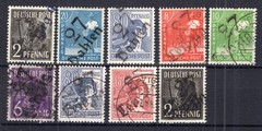 GERMANY / SOVIET ZONE 1948 / DISTRICT POSTAL 27 LEIPZIG MINT & USED SELECTION
