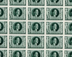 MNH stamp Sheet Sc B232 Adolf Hitler 1943 Birthday WWII Germany Third Reich