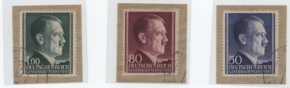 German_Empire_Poland_1942_General_Government_Adolf_Hitler_Fragments