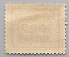 Germany 1927 Antwerp International Exposition Overprint Stamp Mint MH