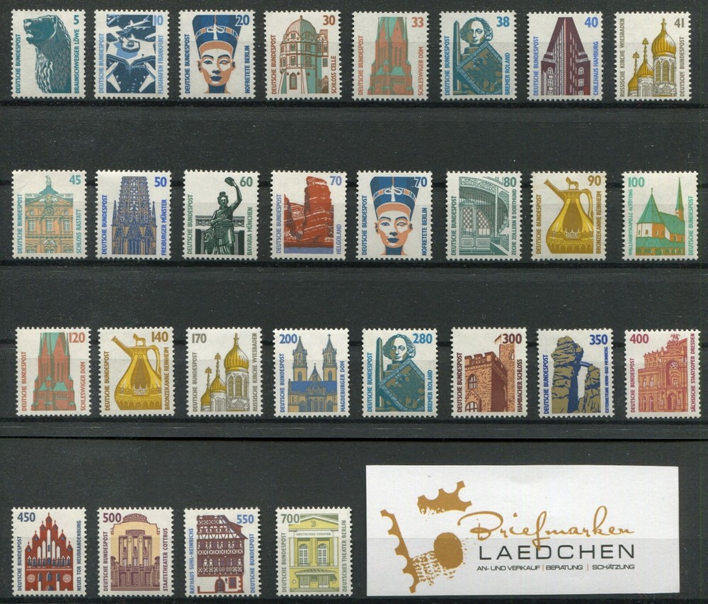 Se sights mint never hinged FRG MNH SWK 28 pieces Lots & Lots Large Bow