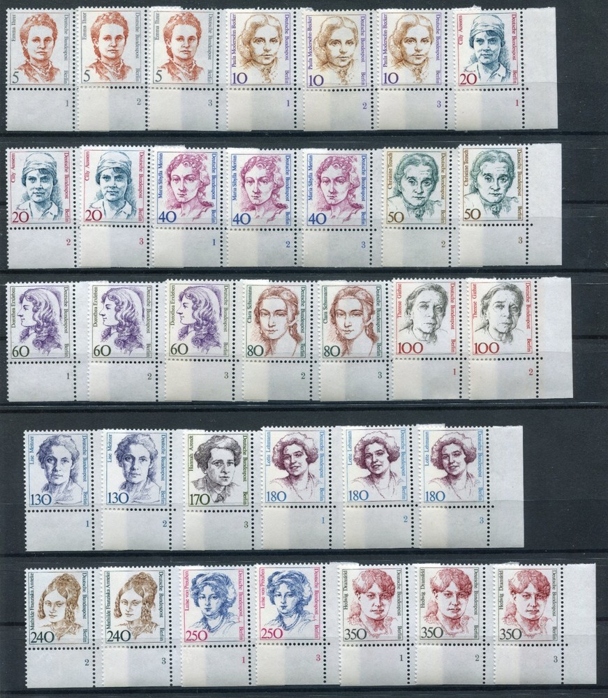 Berlin Women Select Form Number MNH Clean Never Hinged Single Stamp