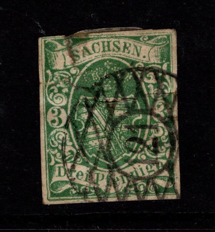 Saxony SC# 2 Used / Space Filler (Side Tears) – S48100
