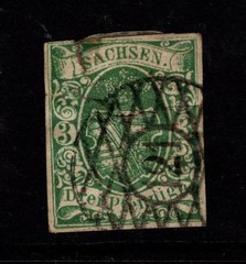 Saxony SC# 2 Used / Space Filler (Side Tears) – S48100