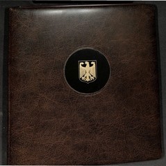 Germany Stamp Collection in 60 Page Album, 1954 to 1979 Postally Used