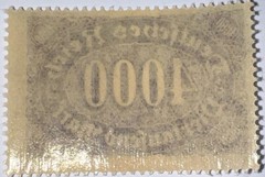 Travelstamps: 1922 Germany Stamps Deutsches Reich 4000 Mark Mi. Nr. 255 MOGNH