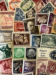 DEUTSCHES REICH – with WWII and Areas – Collection of 500 Stamps – MNH/Used