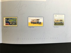 GERMAN POST ART-EDITION 2005/14 KRAFTPOST POSTBUS BUS CARS AUTO
