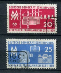 Germany – DDR : Leipzig Fair set from 1959 – used