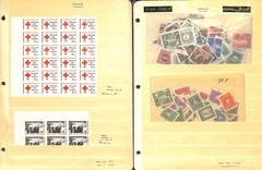 Croatia Stamp Collection on 6 Stock Pages, 1941-45 WWII German (CA)