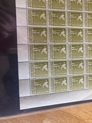 Germany whole sheet mnh Peace Dove 1DM some of the perfs have separated