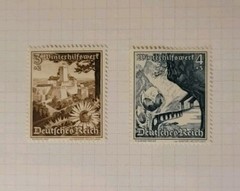 Scott #B123-#B131 MNH 1938 German Stamp Set