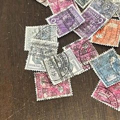 1940’s ALLIED OCCUPIED GERMANY STAMPS LOT WITH POST HORN OVERPRINTS